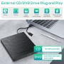  CD DVD ROM +/-RW, тонкий портативний оптичний дисковод CD DVD Player