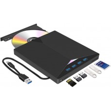 Зовнішній привід DVD/CD-ROM і записувач USB 3.0 і Type-C 