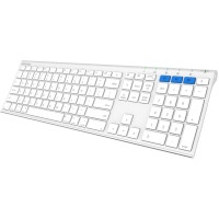Arteck HB192 клавиатура из стали c Bluetooth 2.4GHz