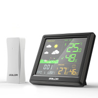 Беспроводная метеостанция BALDR BD-907 Черная 
