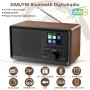 Ретро радіо Auna Silver Star Mini Internet DAB + / FM-радіо, WiFi, BT, DAB + / FM