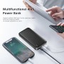 Powerbank чорний Q1054 10000 mAh USB-C, Mini Powerbank 