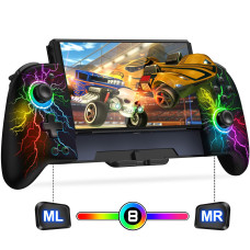 Геймпад беспроводной Gammeefy JC200 с эффектом Холла для Nintendo Switch и Switch OLED