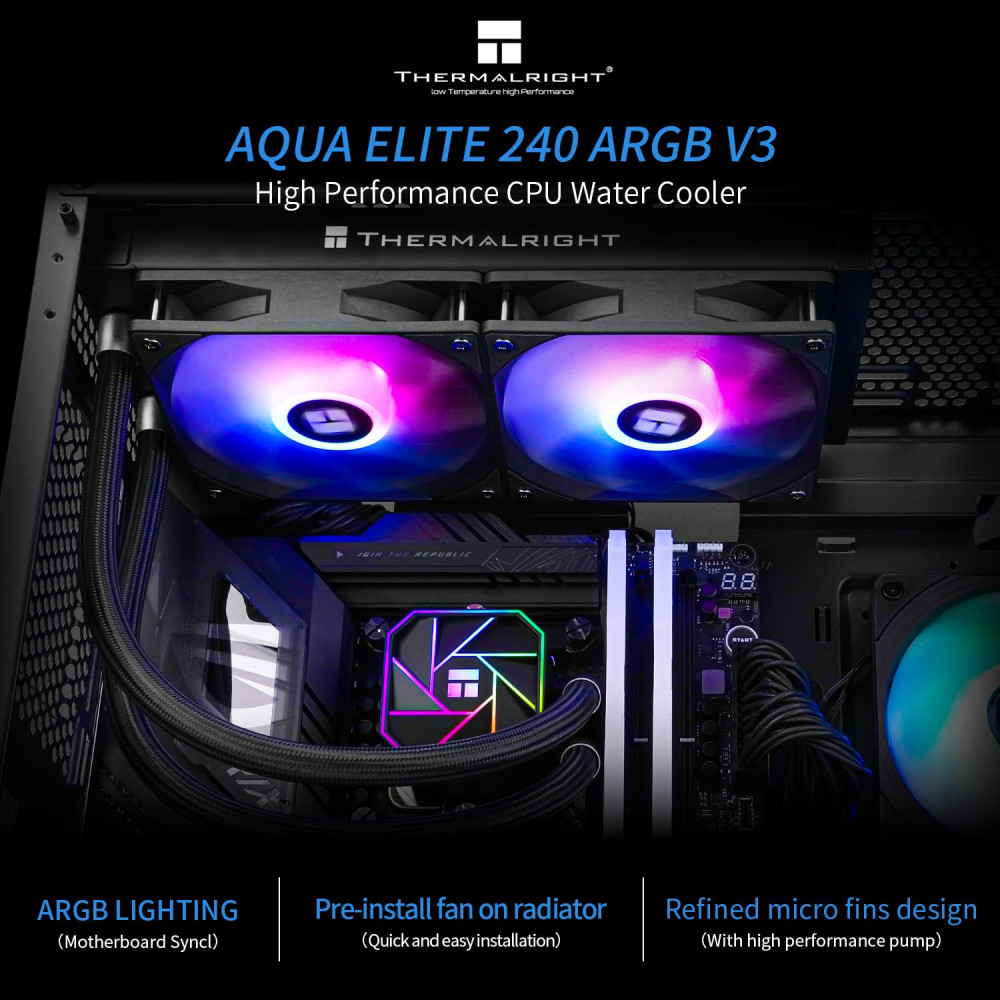 Система рідинного охолодження Thermalright Aqua Elite 240 V3