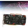 Игровая видеокарта RX 580, два вентилятора 256 бит 8 ГБ GDDR5, 16x PCI Express 3.0