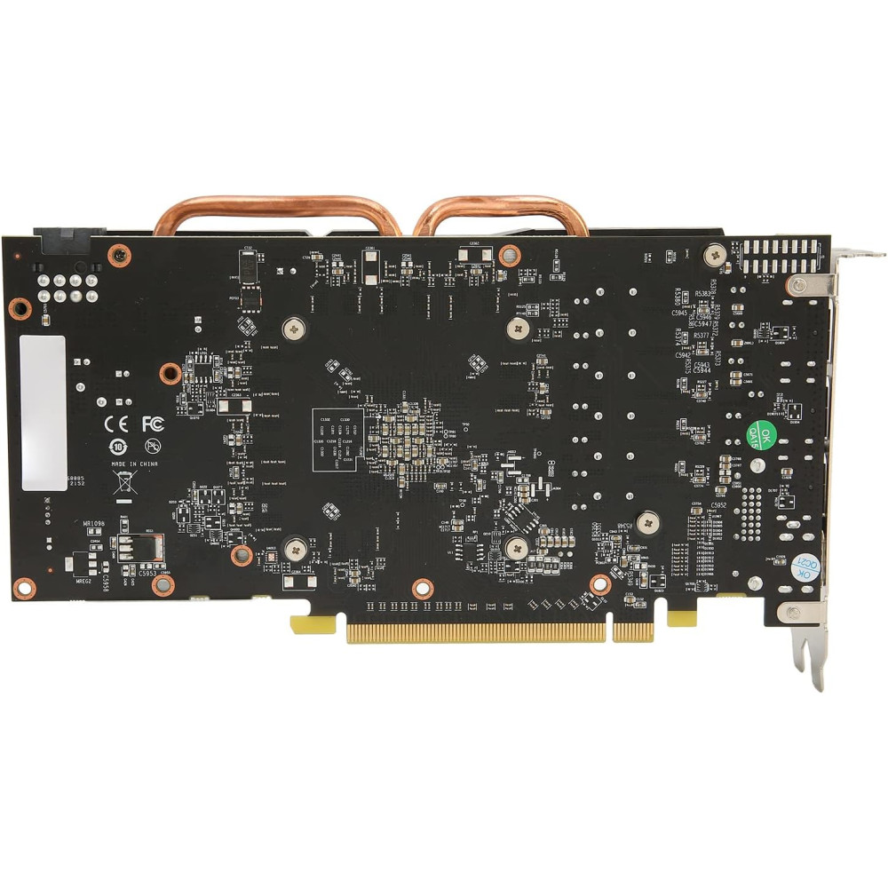 Игровая видеокарта RX 580, два вентилятора 256 бит 8 ГБ GDDR5, 16x PCI Express 3.0