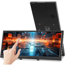 Портативный монитор Prechen 12,3-дюйма HDMI, USBC, 1920 x 720 IPS, угол обзора 178°