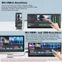 Портативный монитор Prechen 12,3-дюйма HDMI, USBC, 1920 x 720 IPS, угол обзора 178°