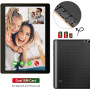 Планшет Padgene 10,1 дюйм на Android 12 со слотом для двух SIM, 2GB RAM+32 ROM