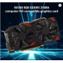 Игровая видеокарта RX 580, два вентилятора 256 бит 8 ГБ GDDR5, 16x PCI Express 3.0