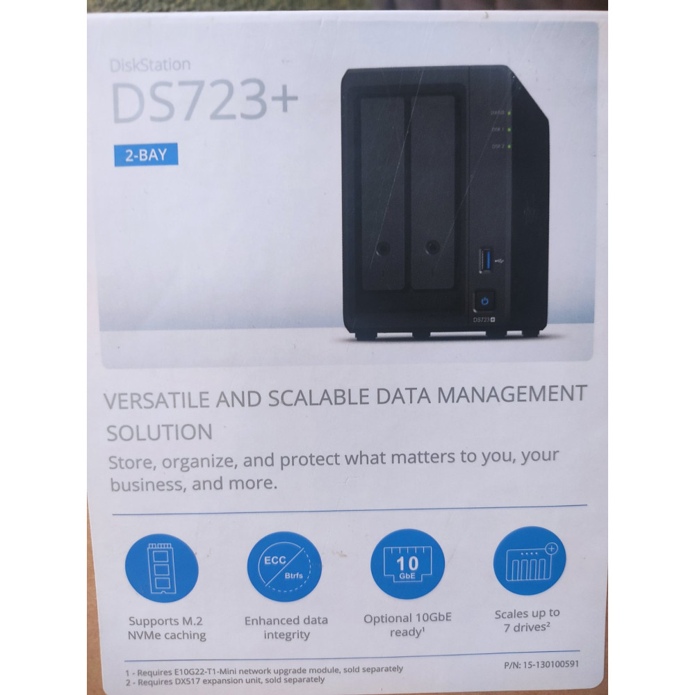 Мережевий накопичувач Synology DiskStation DS723+