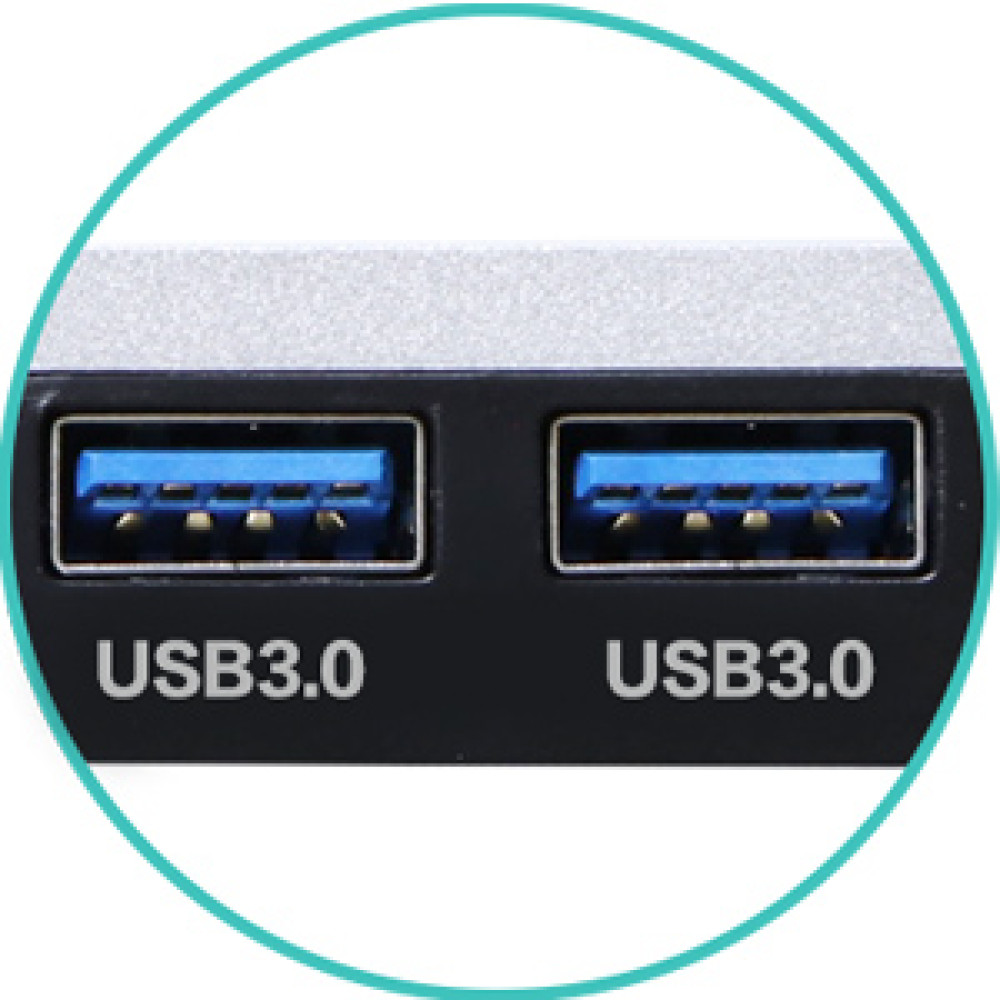 Внешний CD/DVD-привод NOLYTH в футляре с SD/TF-кардридером и 2 USB-портами