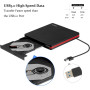 Внешний CD/DVD привод, CD-ROM, CD/DVD +/-RW, Rioddas USB 3.0