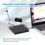 Внешний CD/DVD привод, CD-ROM, CD/DVD +/-RW, Rioddas USB 3.0
