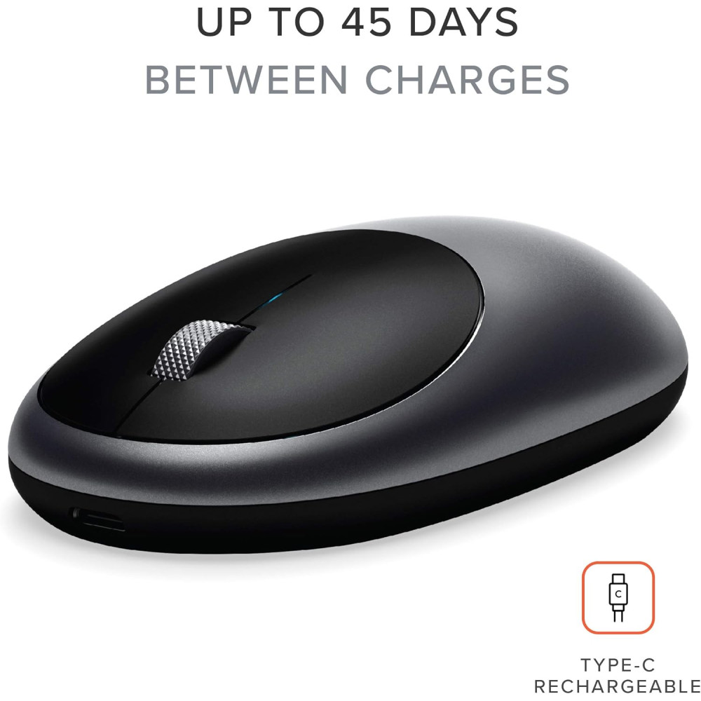 Bluetooth- мышь Satechi M1 для ОС Mac / Windows. - с портом Type-C