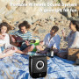Усилитель голоса WinBridge с двумя микрофонами, мегафон, Bluetooth-динамик с микрофоном 