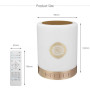 Динамик Корана с сенсорной лампой SQ-112., Bluetooth, Quran Speaker, MP3 и FM-радио