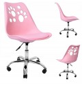 Крісло офісне, комп'ютерне Bonro B-881 рожеве