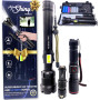 Набор из 3 аккумуляторных фонарей MaxiBright P90.2+ FocusLite Pro P20+ UV Mini, с функцией Power Bank