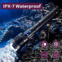 Набор из 3 аккумуляторных фонарей MaxiBright P90.2+ FocusLite Pro P20+ UV Mini, с функцией Power Bank