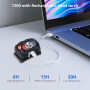 Яркий налобный фонарь ‎150 LM, аккумуляторный LED фонарик USB