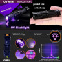 Набор из 3 аккумуляторных фонарей MaxiBright P90.2+ FocusLite Pro P20+ UV Mini, с функцией Power Bank